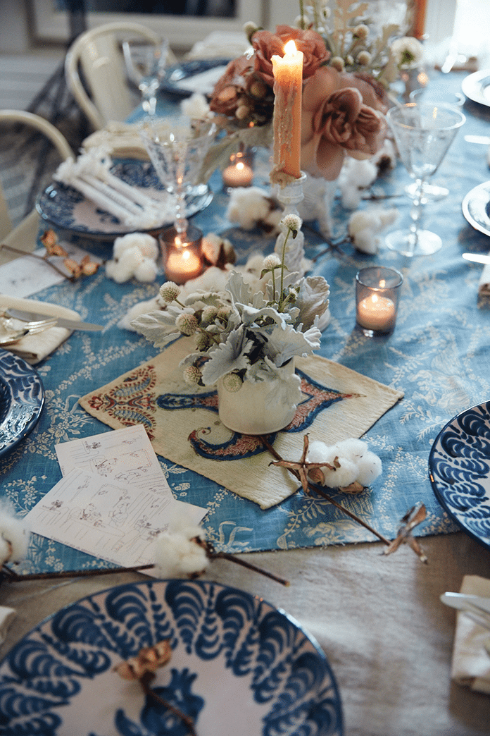 Rebecca Taylor Festive Tablescape