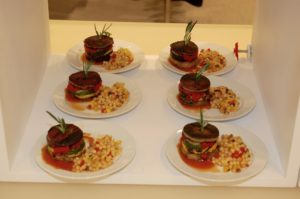 Food on plates