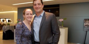 Image of Gillian Ingraham and Board Member Adam Ercoli