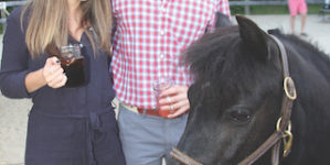 Image of Emma Levy Gagae Walsh w/ Harrison Ford