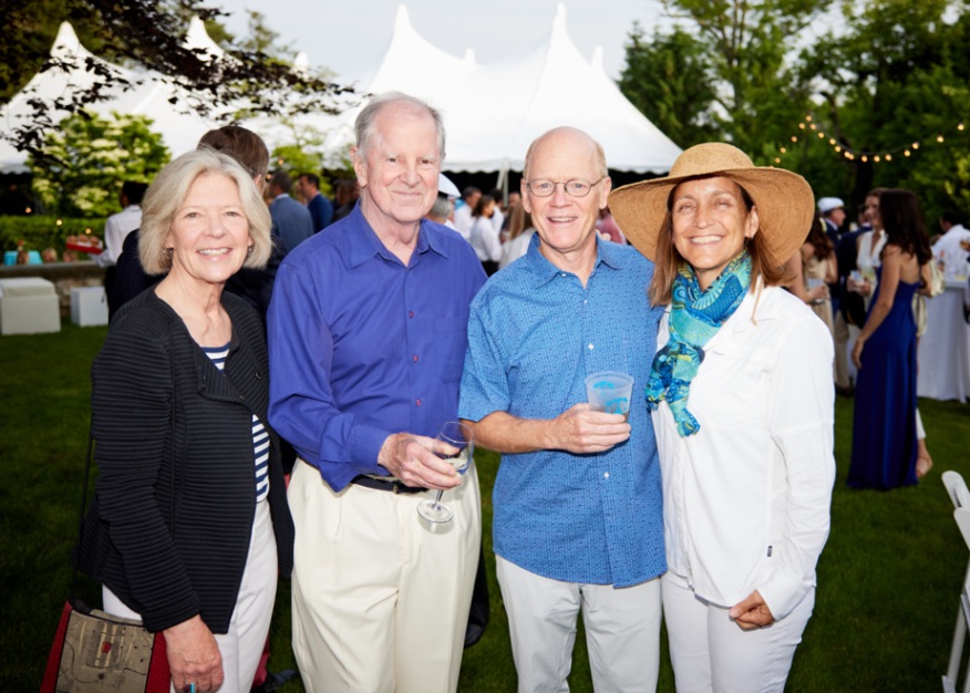 Sally and Mike Harris, David and Lucy Ball